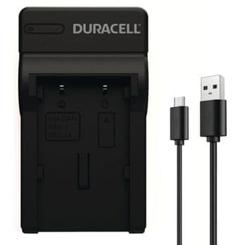 Foto: Duracell Ladegerät mit USB Kabel für DRC2L/NB-2L
