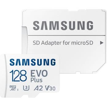 Foto: Samsung microSDXC EVO Plus 128GB mit Adapter MB-MC128KA/EU