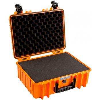 Foto: B&W Outdoor Case 5000 with pre-cut foam (SI) orange