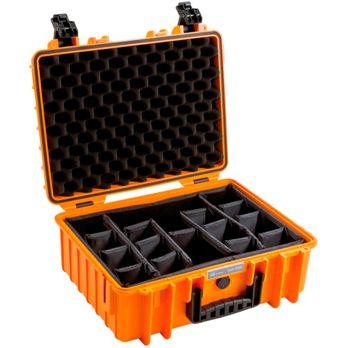 Foto: B&W Outdoor Case 5000 inkl. divider system orange