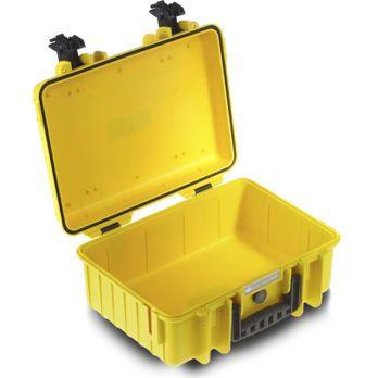 Foto: B&W Outdoor Koffer Typ 4000 gelb    leer