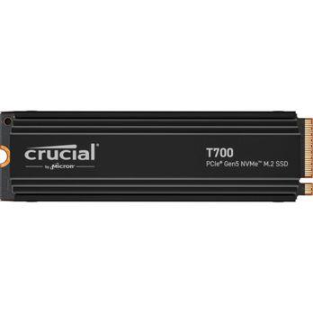 Foto: Crucial T700 with heatsink   2TB PCIe Gen5 NVMe M.2 SSD