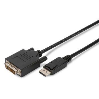 Foto: DIGITUS DP - DVI DisplayPort Adapterkabel 2m