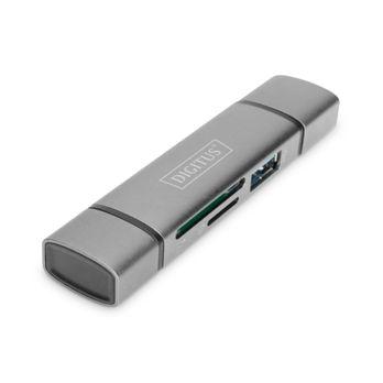 Foto: DIGITUS Dual Kartenleser USB-C  / USB 3.0        DA-70886