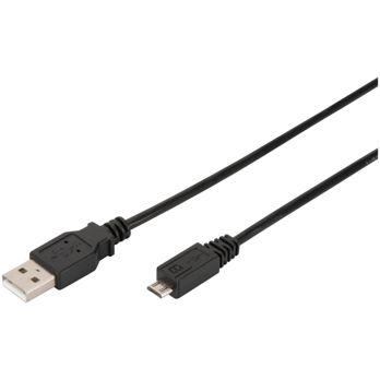 Foto: DIGITUS Micro USB Anschlusskabel USB 2.0 kompatibel 1.8 m