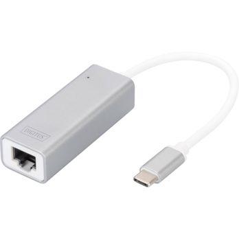 Foto: DIGITUS USB Typ C 3.0 Gigabit Ethernet Adapter