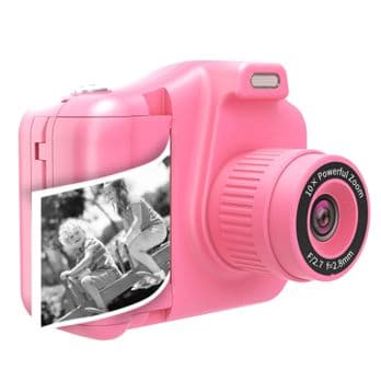 Foto: Denver KPC-1370 rosa Kinderkamera mit Drucker