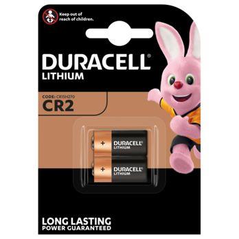 Foto: 1x2 Duracell Lithium CR2 Fotobatterie 3V 800mAh CR15H270