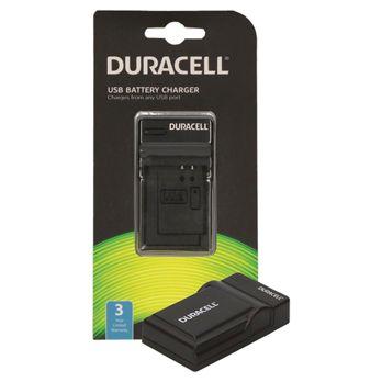 Foto: Duracell Ladegerät mit USB Kabel für DRNEL14/EN-EL14