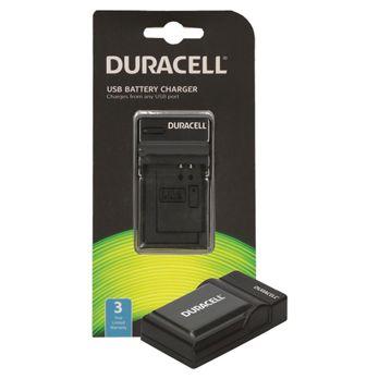 Foto: Duracell Ladegerät mit USB Kabel für DR9954/NP-FW50