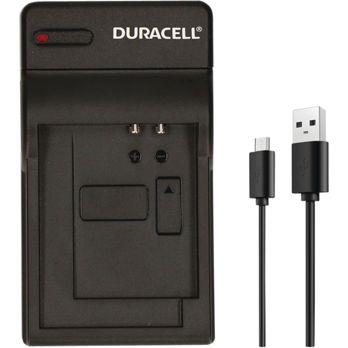 Foto: Duracell Ladegerät mit USB Kabel für DRPBLC12/DMW-BLC12