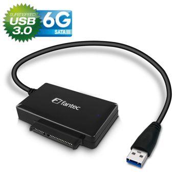 Foto: FANTEC USB 3.0 SATA 6G Adapter DOCK SSD HDD black