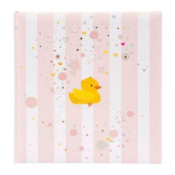 Foto: Goldbuch Rubber Duck Girl  30x31 60 weiße Seiten Babyalbum  15478