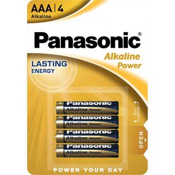 Foto: 1x4 Panasonic Alkaline Power Micro AAA LR03