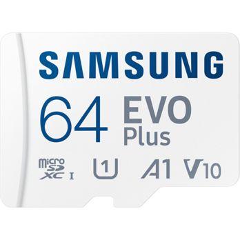 Foto: Samsung microSDXC EVO Plus 64GB mit Adapter MB-MC64KA/EU