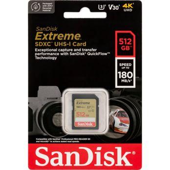 Foto: SanDisk Extreme SDXC       512GB UHS-I C10 U3 V30