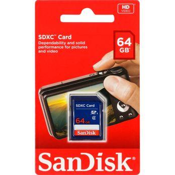 Foto: SanDisk SDXC Card           64GB SDSDB-064G-B35
