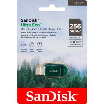 Foto: SanDisk Ultra Eco Drive    256GB USB 3.2 100MB/s  SDCZ96-256G-G46