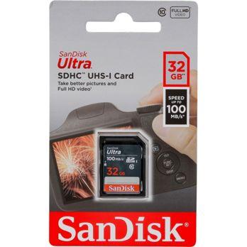 Foto: SanDisk Ultra Lite SDHC     32GB 100MB/s       SDSDUNR-032G-GN3IN