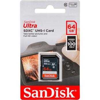Foto: SanDisk Ultra Lite SDXC     64GB 100MB/s       SDSDUNR-064G-GN3IN