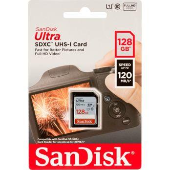 Foto: SanDisk Ultra SDXC UHS-I   128GB 120MB/s       SDSDUN4-128G-GN6IN