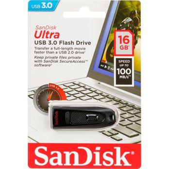 Foto: SanDisk Ultra USB 3.0       16GB up to 100MB/s    SDCZ48-016G-U46