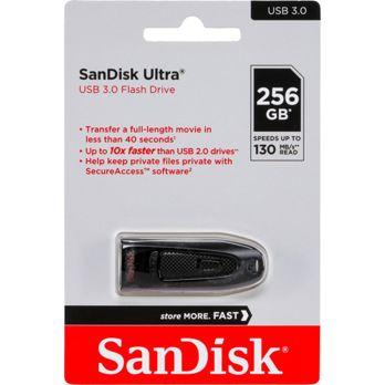 Foto: SanDisk Ultra USB 3.0      256GB up to 100MB/s    SDCZ48-256G-U46