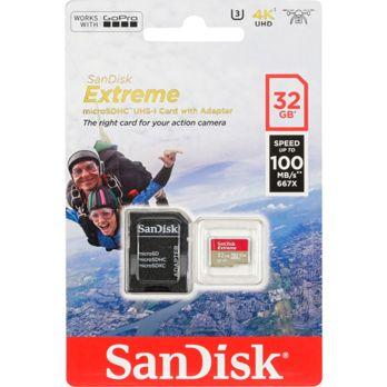 Foto: SanDisk microSDHC Action SC 32GB Extr.100MB A1 SDSQXAF-032G-GN6AA