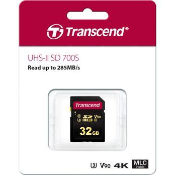 Foto: Transcend SDHC 700S         32GB Class 10 UHS-II U3 V90