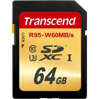 Foto: Transcend SDXC              64GB Class 10 UHS-I U3 Ultimate