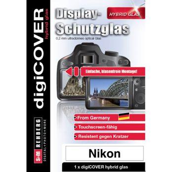 Foto: digiCOVER Hybrid Glas Display Schutz Nikon Z50