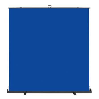 Foto: walimex pro Roll-up Panel Hintergrund 210x220cm blau